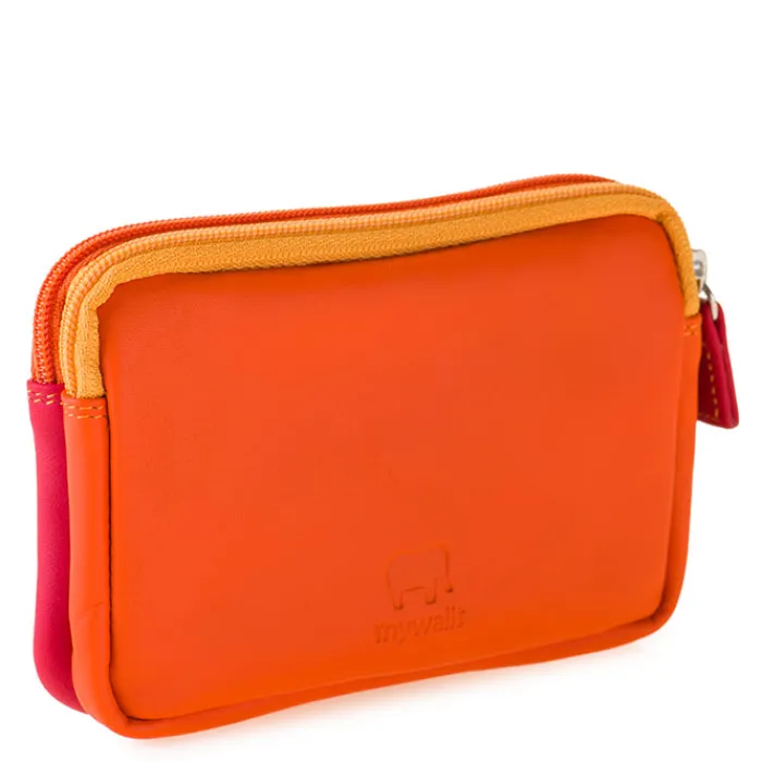 Women Mywalit Pouches|Coin Purses|Small Leather Double Zip Purse Jamaica