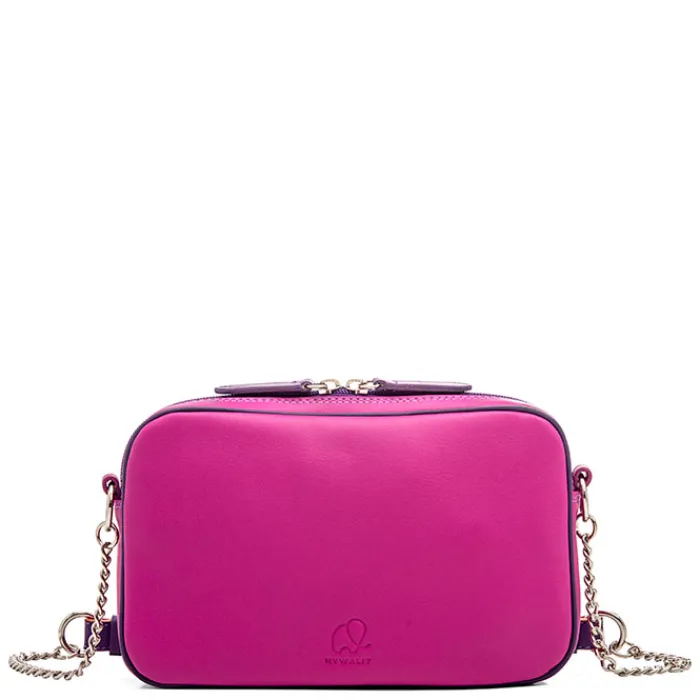 Women Mywalit Crossbody Bags|Women Bags|Small Leather Shoulder Bag Sangria Multi