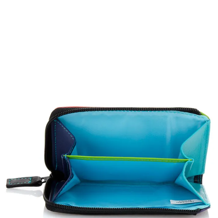 Women Mywalit Zip Around Wallets|Men Wallets|Small Zip Purse Black Pace