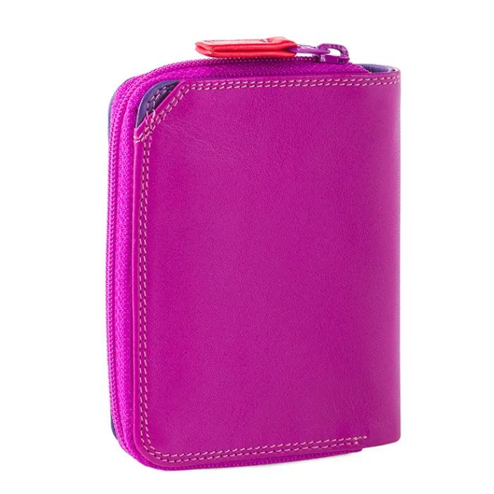 Women Mywalit Zip Around Wallets|Women Wallets|Small Zip Wallet Sangria Multi