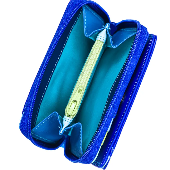 Women Mywalit Zip Around Wallets|Women Wallets|Small Zip Wallet Seascape