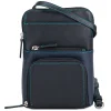 Mywalit Travel Organisers|Travel Tri-Zip Crossbody Black Pace
