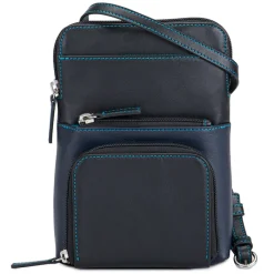Mywalit Travel Organisers|Travel Tri-Zip Crossbody Black Pace
