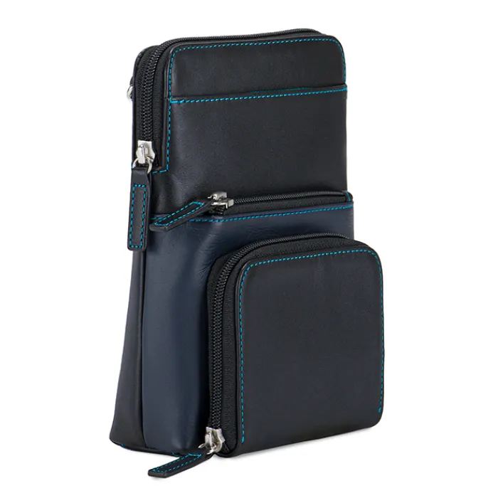 Mywalit Travel Organisers|Travel Tri-Zip Crossbody Black Pace
