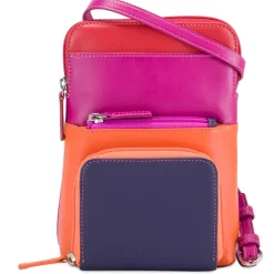 Mywalit Travel Organisers|Travel Tri-Zip Crossbody Sangria Multi