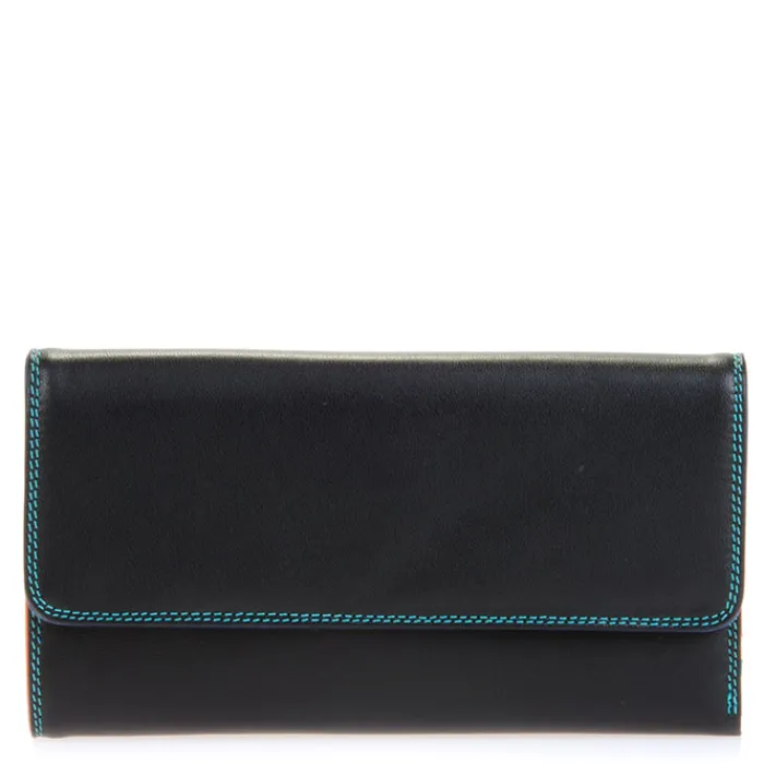 Women Mywalit Women Wallets|Tri-fold Zip Wallet Black Pace
