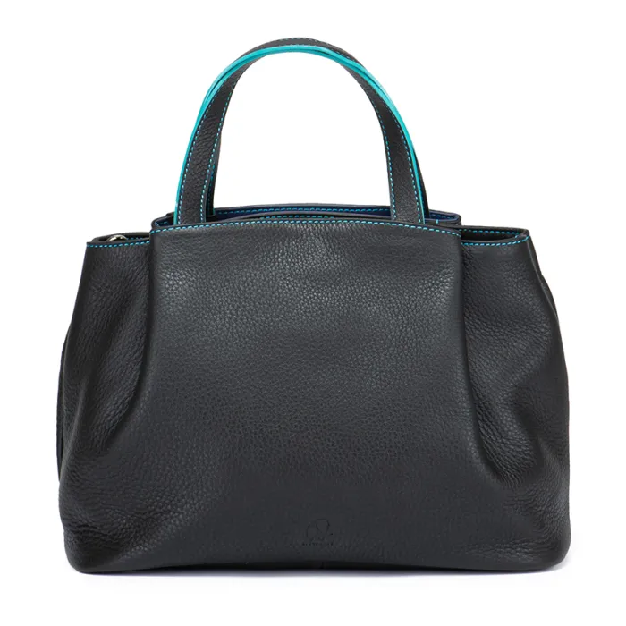 Women Mywalit Multiways Bags|Grab Handle Bags|Verona Small Grab Handle Black Pace