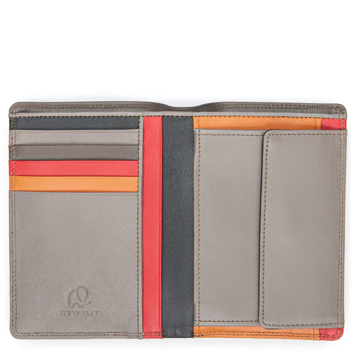 Mywalit Men Wallets|Vertical BiFold Wallet with Coin Pocket Fumo