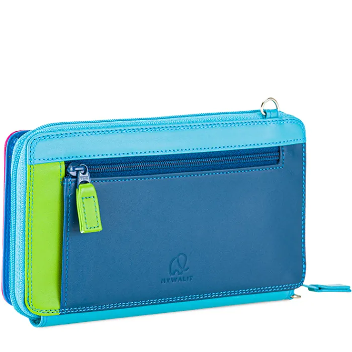 Women Mywalit Travel Organisers|Zip Around Wallets|Zip Round Multi Purse with Shoulder Strap Liguria