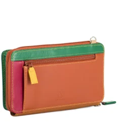 Women Mywalit Travel Organisers|Zip Around Wallets|Zip Round Multi Purse with Shoulder Strap Bosco