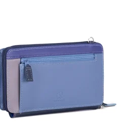 Women Mywalit Travel Organisers|Zip Around Wallets|Zip Round Multi Purse with Shoulder Strap Royal