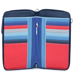 Women Mywalit Travel Organisers|Zip Around Wallets|Zip Round Multi Purse with Shoulder Strap Royal