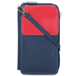 Women Mywalit Travel Organisers|Zip Around Wallets|Zip Round Multi Purse with Shoulder Strap Royal