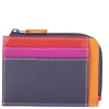 Women Mywalit Coin Purses|Credit Card Holders|Zipped Coin Purse with C/C Holder Sangria Multi