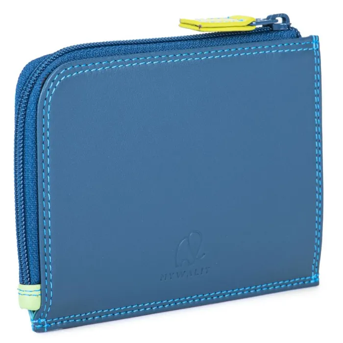 Women Mywalit Coin Purses|Credit Card Holders|Zipped Coin Purse with C/C Holder Seascape