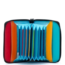 Women Mywalit Zip Around Wallets|Credit Card Holders|Zipped Credit Card Holder Black Pace